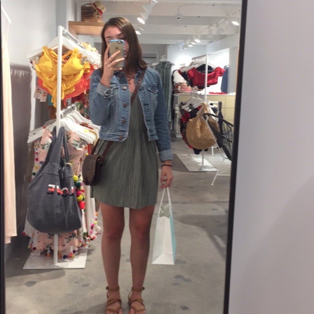 Pretty lightly worn green sundress